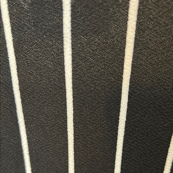 Junarose Black and White Striped Blazer - Picture 5 of 5